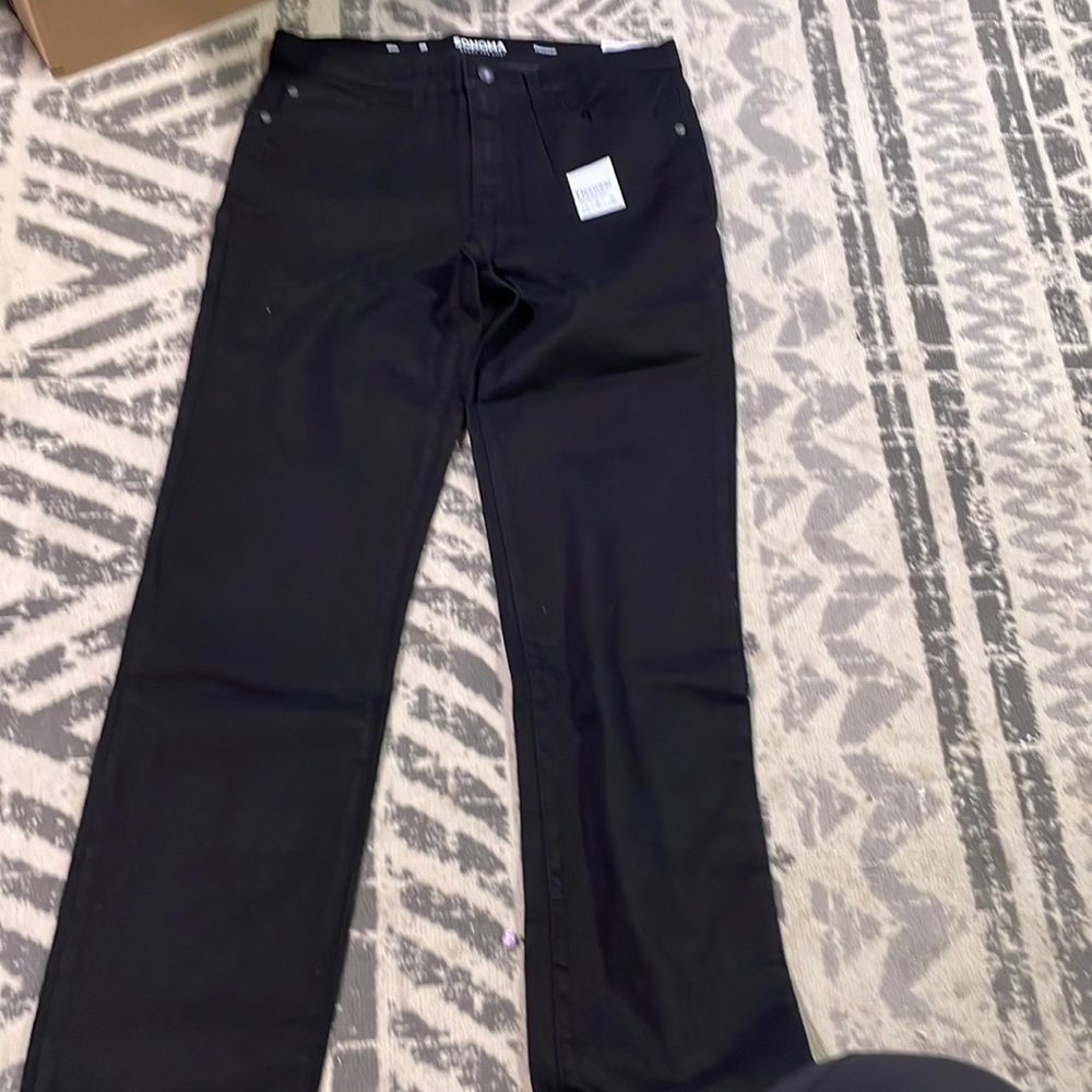 Boys Size 20 Slim Sonoma Black Jeans